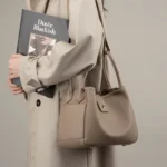 2023 New Vegetable Basket Fashion Large Capacity Women's Shoulder Bag Real Leather Bag for Lady Simple Fashion Bucket Bag