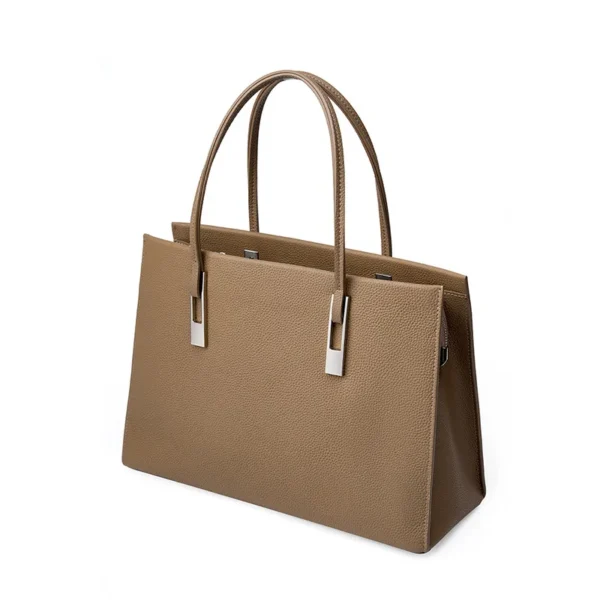 2023 Summer New Tote One-shoulder Genuine Leather Women's Bags Fashion Commute Handbags High Quality Shoulder Bag